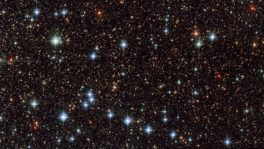Hvězdné pole. Foto: ESA/NASA/Hubble.