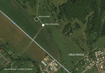 M9sto, odkud byl pořízen snímek dne NASA 9. března 2024. Zdroj: Google Mapy / P. Horálek / FÚ v Opavě.