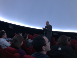 Přednáška v planetáriu Unisféra