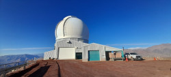 Observatoř SOAR. Foto: Leonor Opazo. Observatoř SOAR. Foto: Leonor Opazo.
