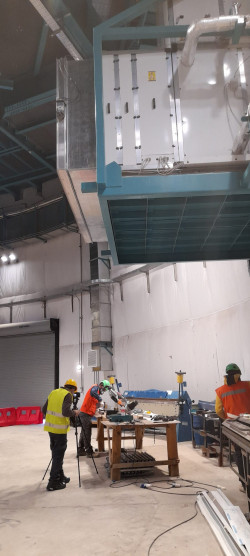 Fotografování teleskopu Vera C. Rubin na Cerro Pachón. Foto: Leonor Opazo. Fotografování teleskopu Vera C. Rubin na Cerro Pachón. Foto: Leonor Opazo.