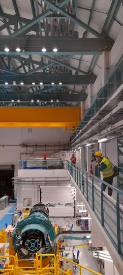 Fotografování teleskopu Vera C. Rubin na Cerro Pachón. Foto: Leonor Opazo. Fotografování teleskopu Vera C. Rubin na Cerro Pachón. Foto: Leonor Opazo.