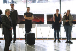 Z vernisáže výstavy "Relativita času". Foto: Simona Beerová. Z vernisáže výstavy "Relativita času". Foto: Simona Beerová.