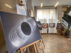 Z vernisáže výstavy "Třicetrkát v NASA". Foto: Europe Direct Pardubice. Z vernisáže výstavy "Třicetrkát v NASA". Foto: Europe Direct Pardubice.