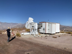 Z fotografování instrumentů observatoře Cerro Tololo. Foto: Juan Seguel. Z fotografování instrumentů observatoře Cerro Tololo. Foto: Juan Seguel.