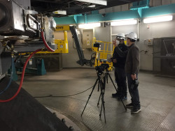 Z focení dalekohledu SOAR. Foto: Manuel Paredes. Z focení dalekohledu SOAR. Foto: Manuel Paredes.