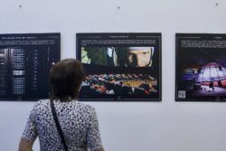 Vernisáž výstavy „100 let planetárií“ v OC Breda v Opavě 10. října 2023. Foto: Adam Hofer/FÚ v Opavě. Vernisáž výstavy „100 let planetárií“ v OC Breda v Opavě 10. října 2023. Foto: Adam Hofer/FÚ v Opavě.