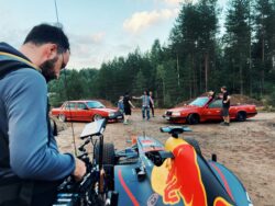 Z natáčení o Formuli 1 pro Red Bull. Foto: Ondřej Smékal/MMT FÚ v Opavě. Z natáčení o Formuli 1 pro Red Bull. Foto: Ondřej Smékal/MMT FÚ v Opavě.