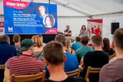 Z vystoupení Pavla Tuleji a kol. na SUper Stage Colors of Ostrava 2023. Foto: SLU. Z vystoupení Pavla Tuleji a kol. na SUper Stage Colors of Ostrava 2023. Foto: SLU.