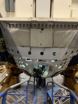 Z fotografování instrumentů observatoře Cerro Tololo. Foto: Juan Seguel. Z fotografování instrumentů observatoře Cerro Tololo. Foto: Juan Seguel.