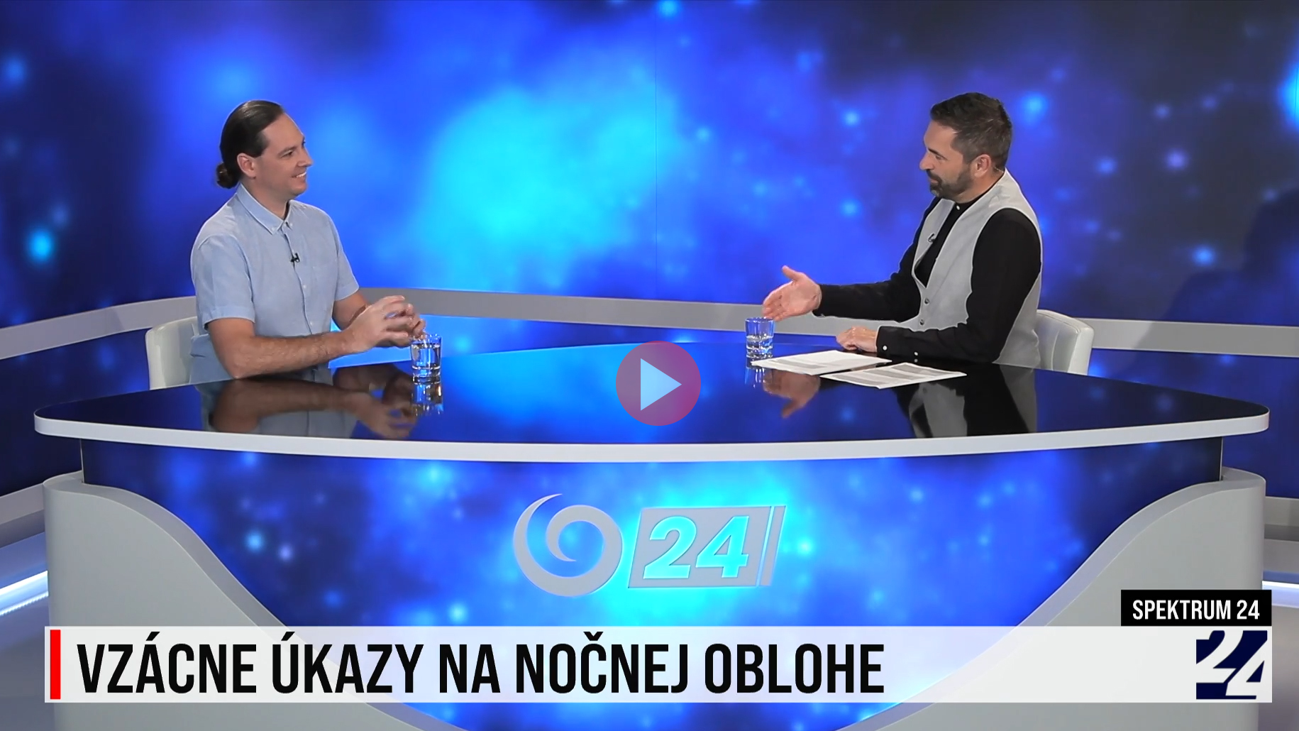 Petr Horálek v pořadu Spektrum. Zdroj: TV Joj.