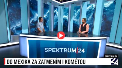 Spektrum 24 s Petrem Horálkem. Foto: TV Joj.