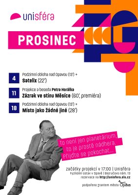 Program v Unisféře v prosinci 2024