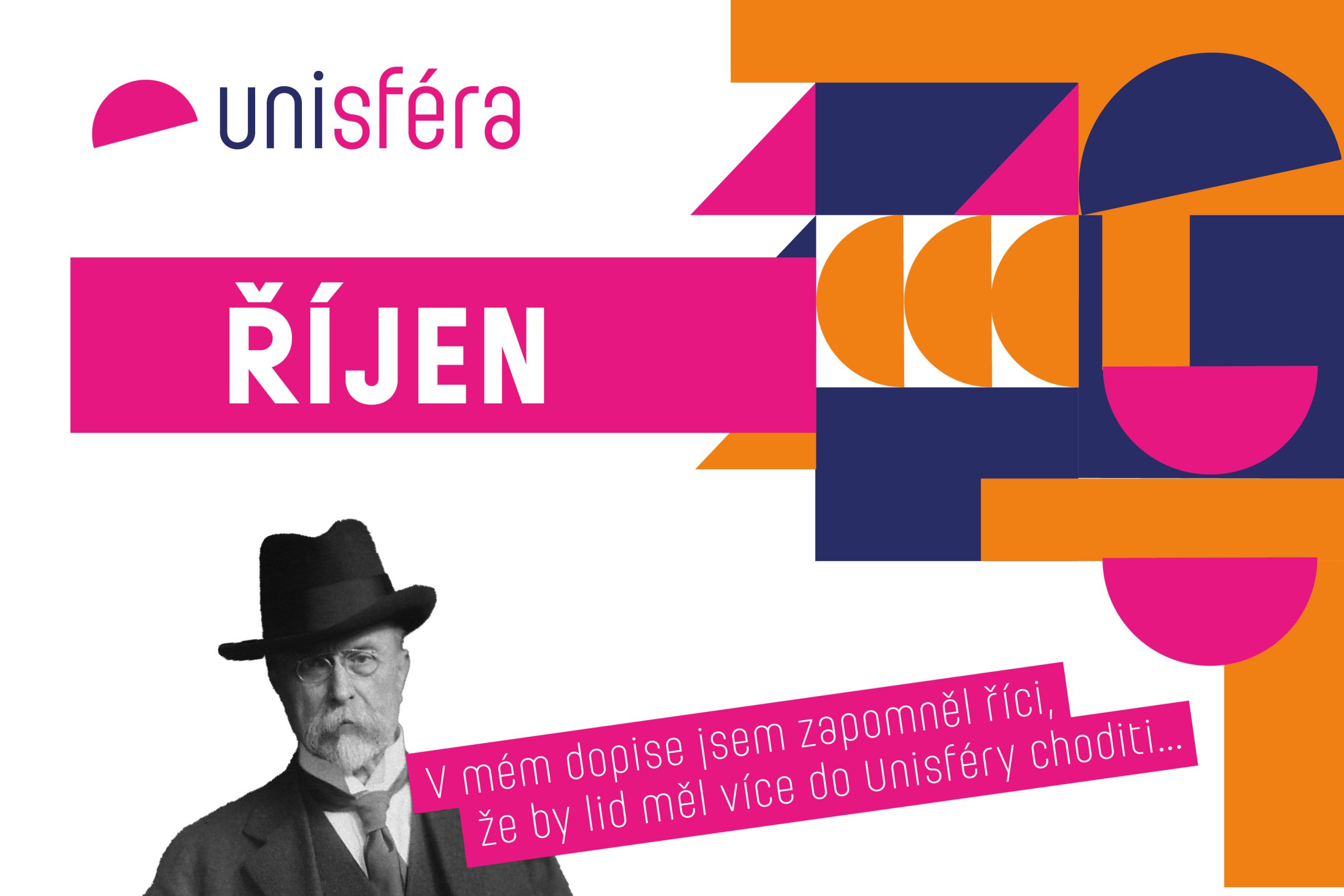 Program v Unisféře v říjnu 2025