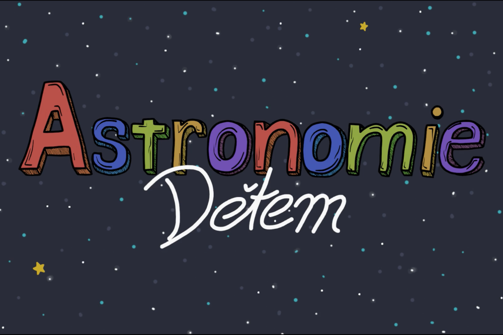 Seriál Astronomie Dětem studentky Lenky Drobné získal hlavní ocenění na festivalu Astrofilm 2025. Zdroj: FÚ v Opavě.