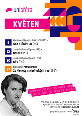Program v Unisféře v květnu 2026