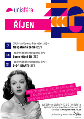 Program v Unisféře v říjnu 2026
