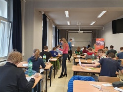 Jarní opavské finále Astronomické olympiády v kategorii AB v Opavě. Foto: Lucie Dospivová/FÚ v Opavě.