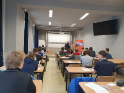 Jarní opavské finále Astronomické olympiády v kategorii AB v Opavě. Foto: Lucie Dospivová/FÚ v Opavě.