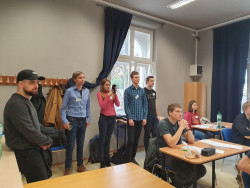 Jarní opavské finále Astronomické olympiády v kategorii AB v Opavě. Foto: Lucie Dospivová/FÚ v Opavě.