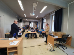 Jarní opavské finále Astronomické olympiády 2023 v kategorii AB v Opavě. Foto: Lucie Dospivová/FÚ v Opavě.
