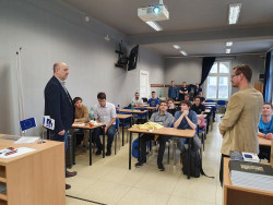Jarní opavské finále Astronomické olympiády 2023 v kategorii AB v Opavě. Foto: Lucie Dospivová/FÚ v Opavě.