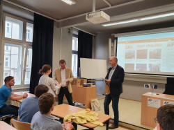 Jarní opavské finále Astronomické olympiády 2023 v kategorii AB v Opavě. Foto: Lucie Dospivová/FÚ v Opavě.