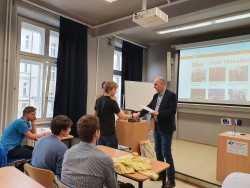 Jarní opavské finále Astronomické olympiády 2023 v kategorii AB v Opavě. Foto: Lucie Dospivová/FÚ v Opavě.