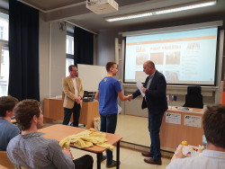 Jarní opavské finále Astronomické olympiády 2023 v kategorii AB v Opavě. Foto: Lucie Dospivová/FÚ v Opavě.
