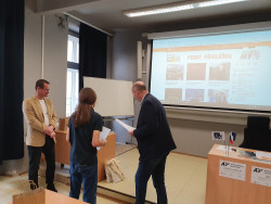 Jarní opavské finále Astronomické olympiády 2023 v kategorii AB v Opavě. Foto: Lucie Dospivová/FÚ v Opavě.