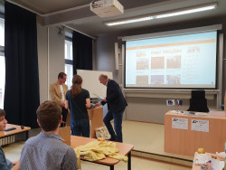 Jarní opavské finále Astronomické olympiády 2023 v kategorii AB v Opavě. Foto: Lucie Dospivová/FÚ v Opavě.