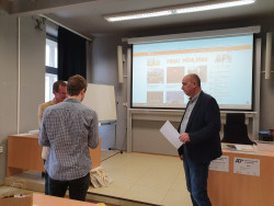 Jarní opavské finále Astronomické olympiády 2023 v kategorii AB v Opavě. Foto: Lucie Dospivová/FÚ v Opavě.