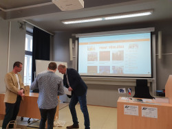 Jarní opavské finále Astronomické olympiády 2023 v kategorii AB v Opavě. Foto: Lucie Dospivová/FÚ v Opavě.