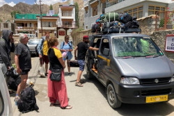Natáčení Ladakhi Time. Foto. MMT FÚ SLU v Opavě.